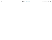 Tablet Screenshot of crowdstitch.com